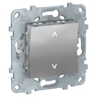 выключатель Wiser управление жалюзи, алюминий