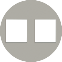 Donel D16 матовый кашемир накладка 2-я для розеток RJ45,TV,SAT, DO86935