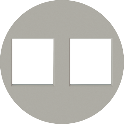 Donel D16 матовый кашемир накладка 2-я для розеток RJ45,TV,SAT, DO86935