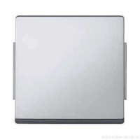 Aquadesign Клавиша 1-ная IP44,  алюм.