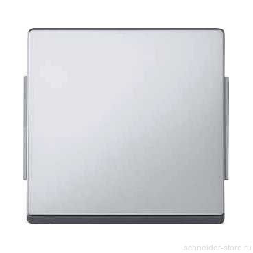 Aquadesign Клавиша 1-ная IP44,  алюм.