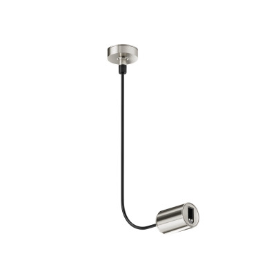 Maytoni Technical Ввод питания боковой Flarity платина, TRA154C-SB1-PT