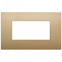 Vimar Накладка CLASSIC на 4 модуля золото матовое, 19654.78