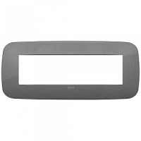 19687.22 - Vimar Накладка ROUND на 7 модулей ардезия