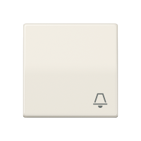 Клавиша для выключателя с символом "звонок"; слоновая кость, AS591K Клавиша для выключателя с символом "звонок"; слоновая кость, AS591K