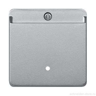 SM Накладка для выключ. "Hotelcard"арт.№ SCMTN3754-0000/3760-0000, алюм.