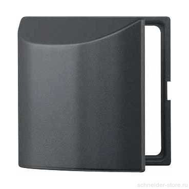 SM Крышка с адаптерной рамкой для приборов DIN 49075, антр.