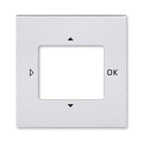 3299H-A40100 70 - Накладка ABB Levit для таймера с малой выдержкой времени и комнатного датчика CO? серебро - 2CHH704010A4070