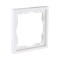 Рамка 1-постовая, белый матовый Kollinger Eclipse EC1WH