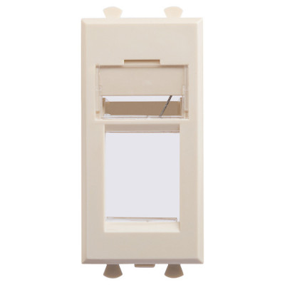 4405201 - ДКС Адаптер для Keystone, "Avanti", "Ванильная дымка", 1 модуль