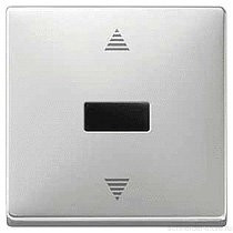 SD Клавиша с ИК-приемником для жалюзийного выкл. арт.№SCMTN580698/580699, стальн.