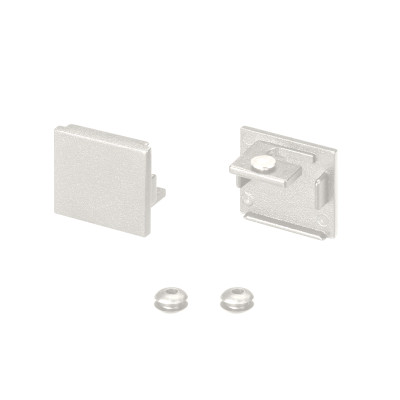 Заглушка SL-LINE-2522 WHITE глухая (Arlight, Металл), 043120