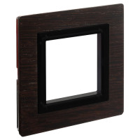 4402842 - ДКС Рамка из натурального дерева, "Avanti", венге, 1 пост