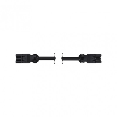 Simon Connect Графит Кабель 4м 3x2,5мм, разъёмы Quick Connection "мама - папа" 2P+E, CR2040-14