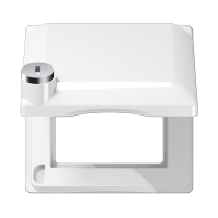 крышка с замком, AS581BFKLSLWW