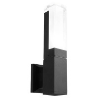 Светильник уличный светодиодный, 5W, 250Lm, 4000K черный DH601 (на стену), Feron 11705