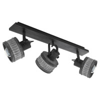 43446 Светильник настенно-потолочный TURROCK, 3Х28W, E27, L850, B160, H310, сталь, серая патина//черн