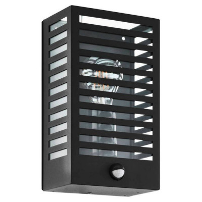 Eglo 900137 Уличный настенный светильник ALAMONTE 3, E27, 1X60W, IP44, L170, H295, A100, алюминий, сталь, черный