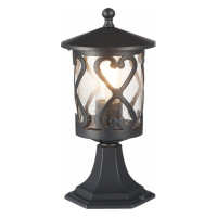 ST LUCE SL085.405.01 Светильник уличный наземный ST-Luce Черный/Черный, Прозрачный E27 1*60W