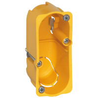 Legrand Коробка одноместная - Программа Batibox - для сухих перегородок - для механизмов Celiane/Mosaic - 1 модуль - глубина 40, 080040