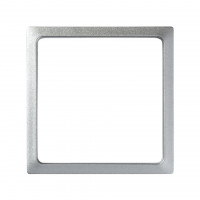 Simon Декоративная вставка для рамок с вырезом под декор, S27Pl, алюминий, 2700670-033