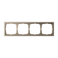 GAL000504 - ARTGALLERY 4-постовая РАМКА, универсальная, ШАМПАНЬ, Systeme Electric GAL000504 - ARTGALLERY 4-постовая РАМКА, универсальная, ШАМПАНЬ, Systeme Electric