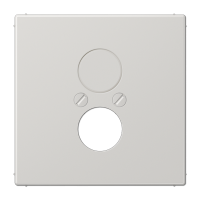 Крышка для 2-х гнезд (разъемов для громкоговорителей); светло-серая, LS962LG