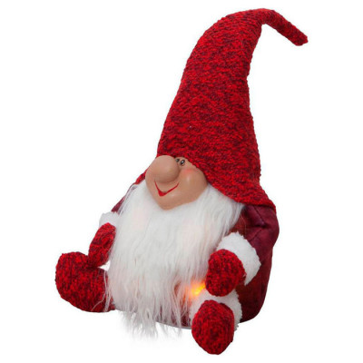 991-72 Светильник JOYLIGHT,  4Х0,06W (LED), 4,5, 34х20 см, пластик+текстиль,красный, 3xАА (не в комп