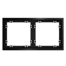 Рамка металлическая на 2 поста, S70 Metal (антрацит), VLSM120212