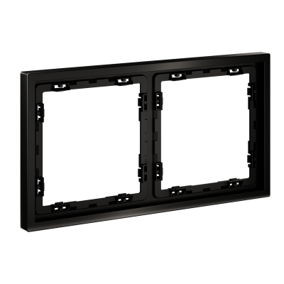 Рамка металлическая на 2 поста, S70 Metal (антрацит), VLSM120212