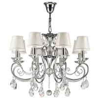 Lightstar 693084 (MD800014-8) Люстра подв RICERCO  8х40W E14  ХРОМ (в комплекте)