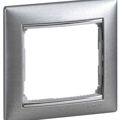 Legrand Рамка 1 пост - Legrand Valena - алюминий матовый, 770331