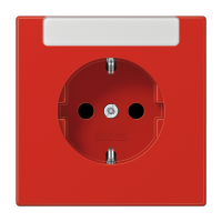 SCHUKO®-розетка 16 A / 250 B ~с дополнительной защитой и полем для надписи, LS1520INART