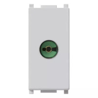 Vimar Розетка TV простая 40-862MHZ, СЕРЕБРО, 14313.SL