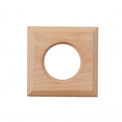 BIRONI Шедель Бук Натурэль Рамка 1-ая Форма квадрат (скрытый монтаж), BF4-610-10