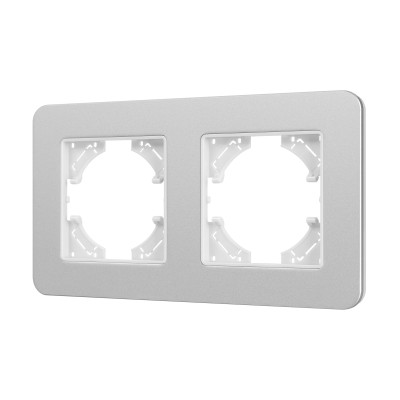 049737 - Рамка алюминиевая FRM-AKIRY-SFAL-2-SR (Arlight, -)