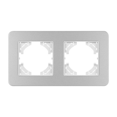 049737 - Рамка алюминиевая FRM-AKIRY-SFAL-2-SR (Arlight, -)