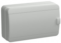 TEKFOR Корпус пласт. КМПн-12 IP65 сер. непрозр. дверь IEK, TF5-KP73-N-12-65-K03-K03