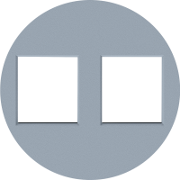 Donel D16 матовый серый накладка 2-я для розеток RJ45,TV,SAT, DO86940