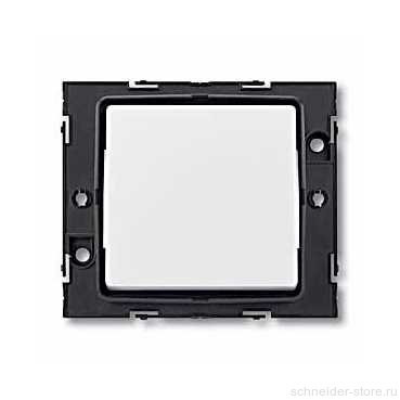 Aquadesign Клавиша 1-ная IP44,  бел.