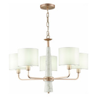 ST LUCE SL1163.203.05 Светильник подвесной ST-Luce Матовое золото/Белый E14 5*40W