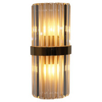 ST LUCE SL1176.201.02 Бра ST-Luce Золотистый/Золотистый, Прозрачный E14 2*40W