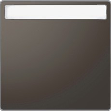 D-Life Клавиша 1-ная с полем для надписи, антрацит