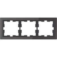 D-Life Рамка 3-ная, черн. оникс,