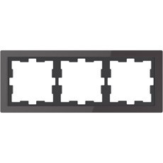 D-Life Рамка 3-ная, черн. оникс,