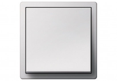 Gira Выключатель 1-клавишный, глянцевый белый, серия F100