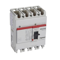 Legrand DRX125 термомагнитный 15A 4П 10KA, 027010 Legrand DRX125 термомагнитный 15A 4П 10KA, 027010