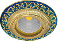 FD1004AZEN Fede Светильник встраиваемый SMALTO ITALIANO, Blue Sapphire FD1004AZEN Fede Светильник встраиваемый SMALTO ITALIANO, Blue Sapphire