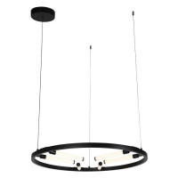 ST LUCE SL393.403.06 Светильник подвесной ST-Luce Черный/Белый LED 6*6W 4000K