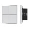 INTELLIGENT ARLIGHT Кнопочная панель KNX-304-23-IN White (BUS, Frame) (IARL, IP20 Металл, 2 года), 038401